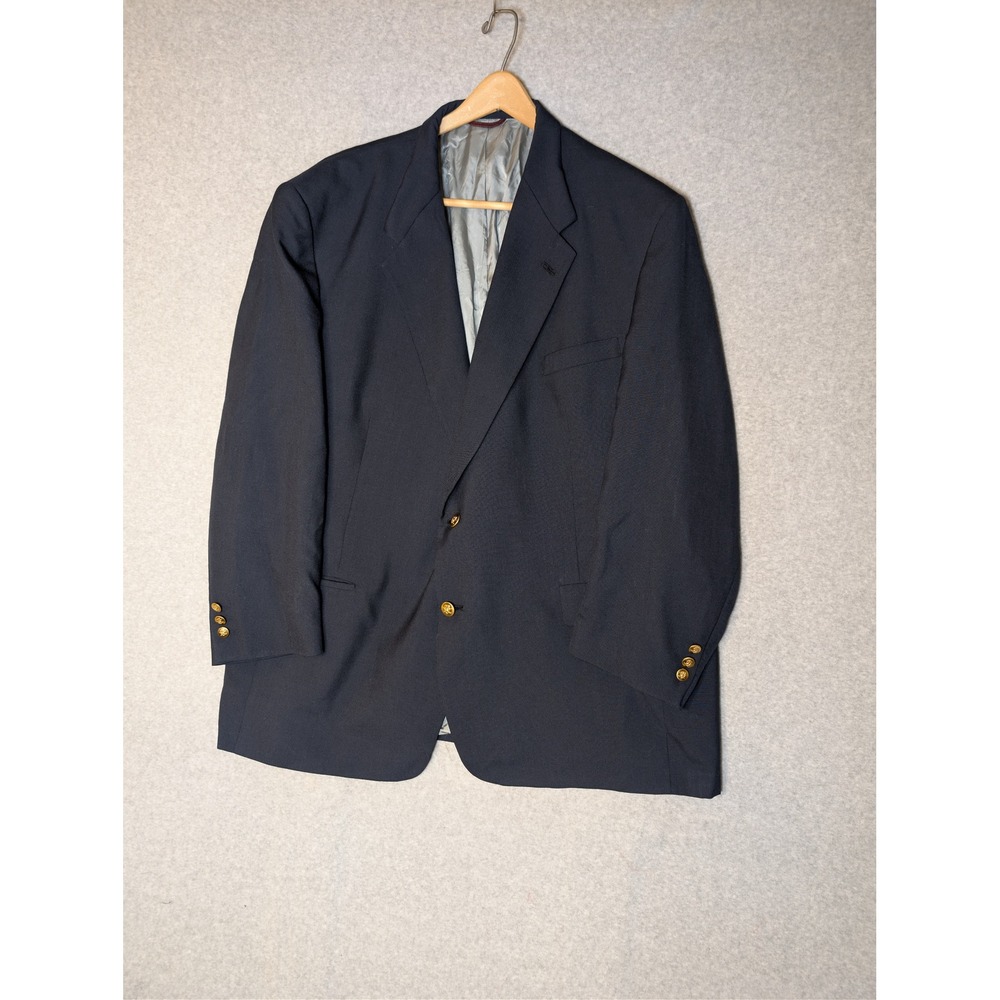 Vintage‎ Jack Nicklaus Tournament Series Navy Blue Blazer Mens 52L Gold Buttons
